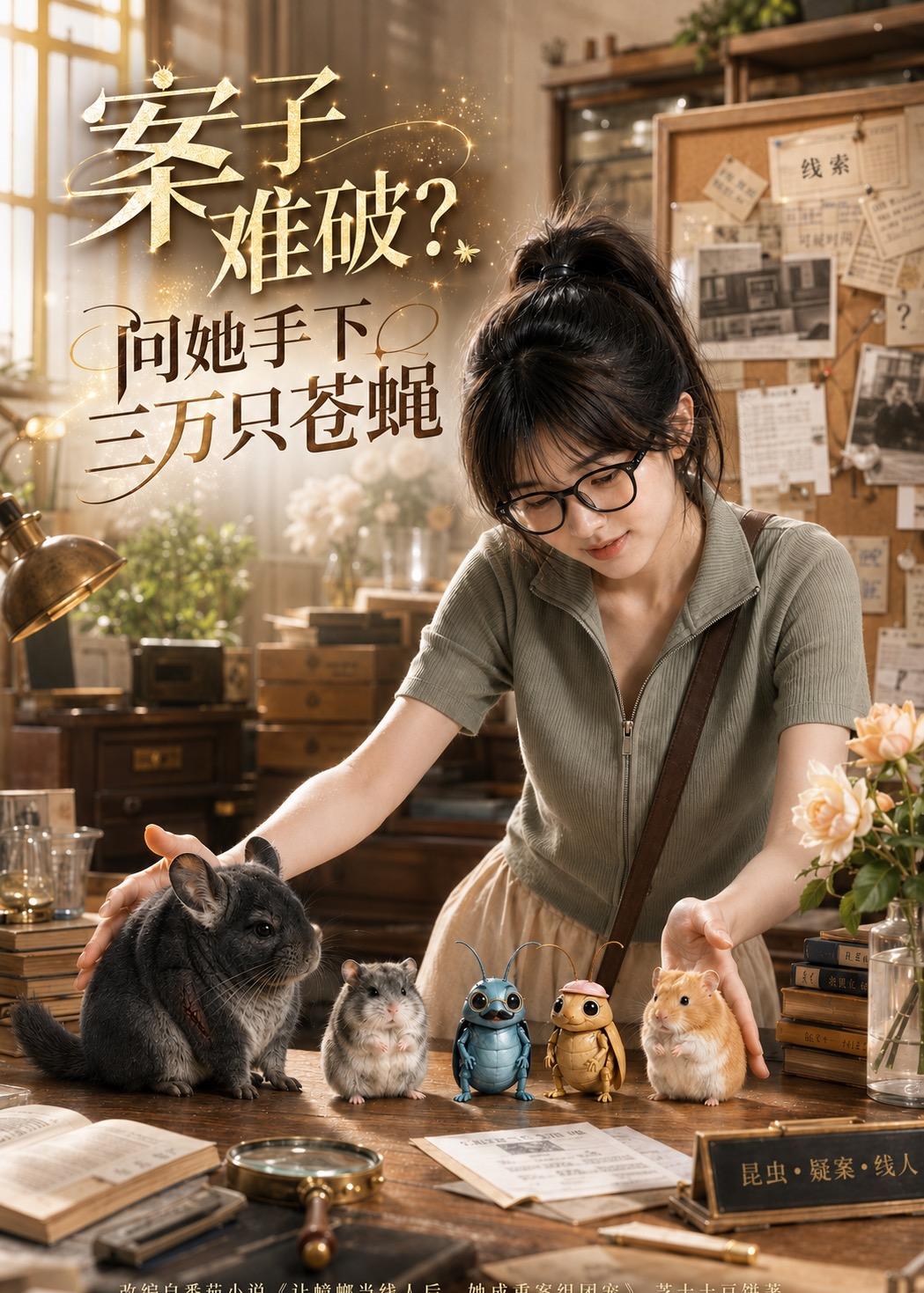 案子难破问她手下三万只苍蝇(蓝光)