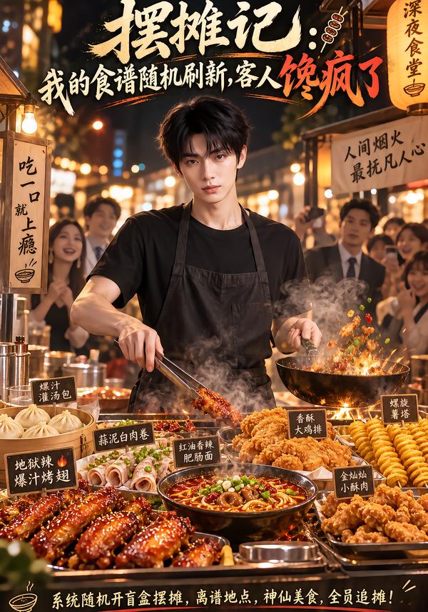 摆摊记我的食谱随机刷新客人馋疯了(1080)