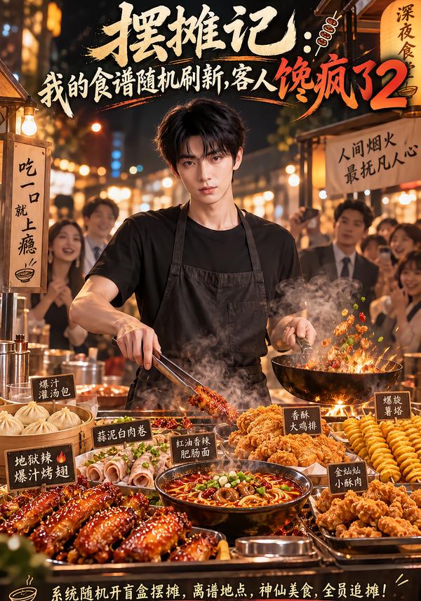 摆摊记我的食谱随机刷新客人馋疯了第二部(蓝光)
