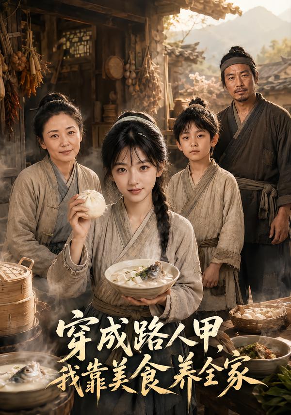 穿成路人甲我靠美食养全家（4K）