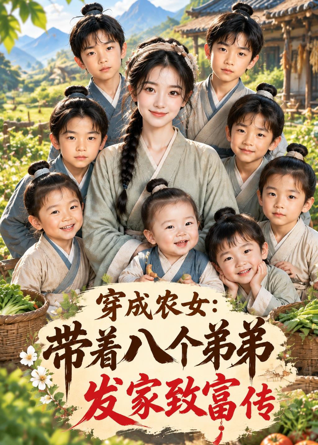 穿成农女带着八个弟弟发家致富传（蓝光）