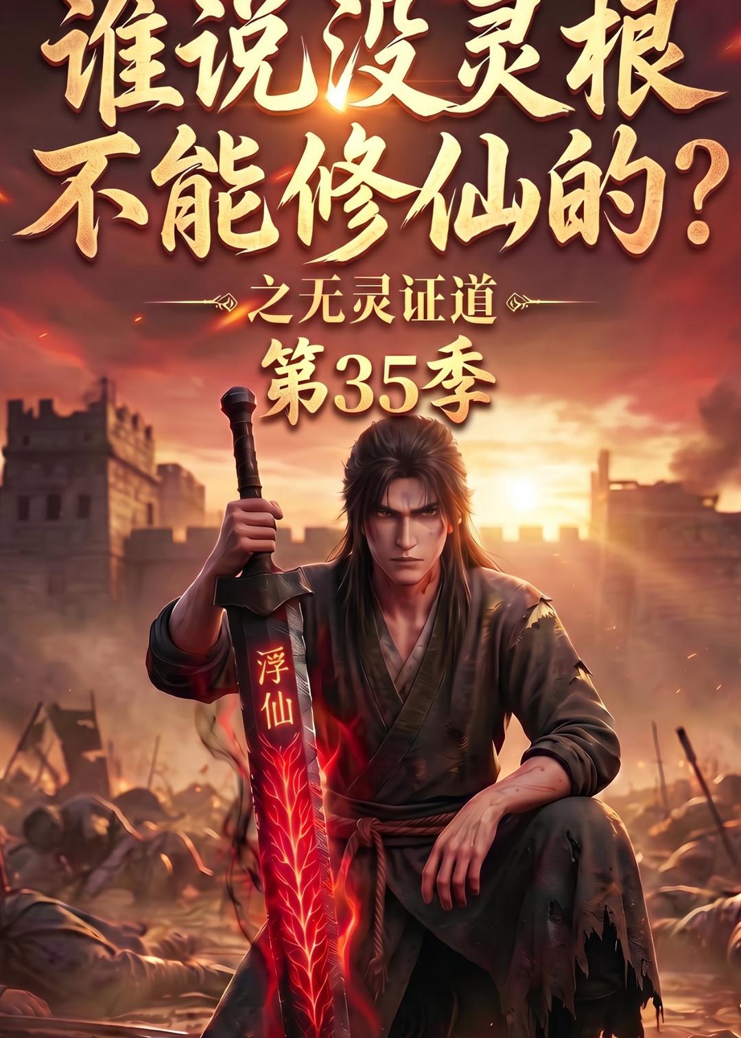 谁说没灵根不能修仙的之无灵证道第三十五季（蓝光）