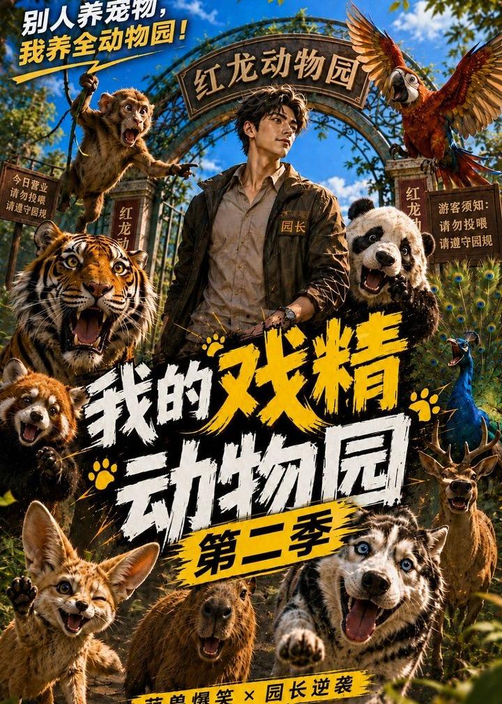 我的戏精动物园第二季（蓝光）