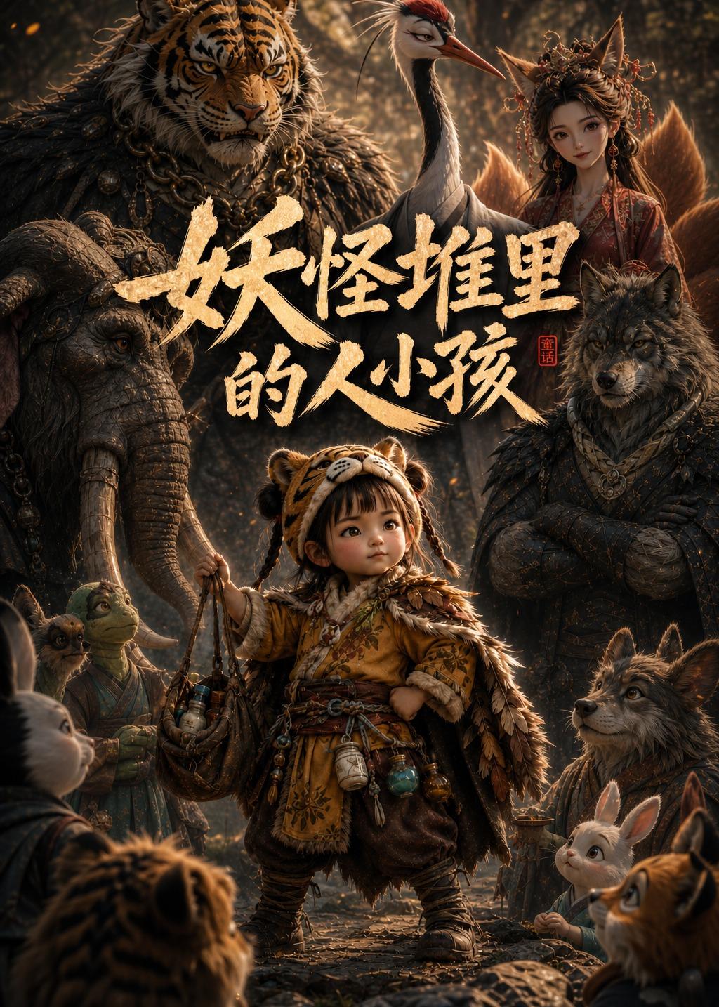 妖怪堆里的人小孩(4K)
