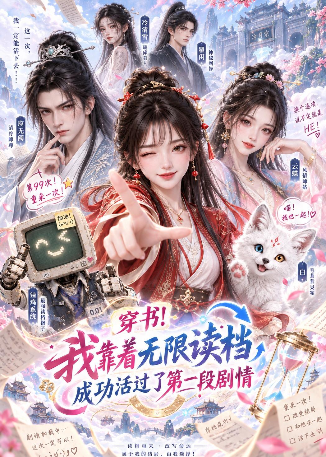 穿书我靠着无限读档成功活过了第一段剧情(蓝光)