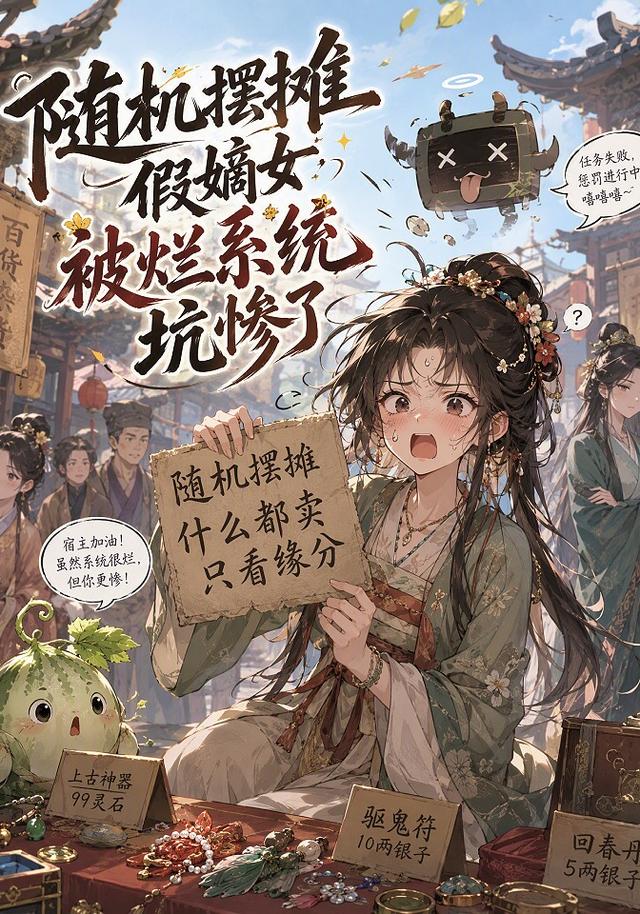 随机摆摊假嫡女被烂系统坑惨了(蓝光)