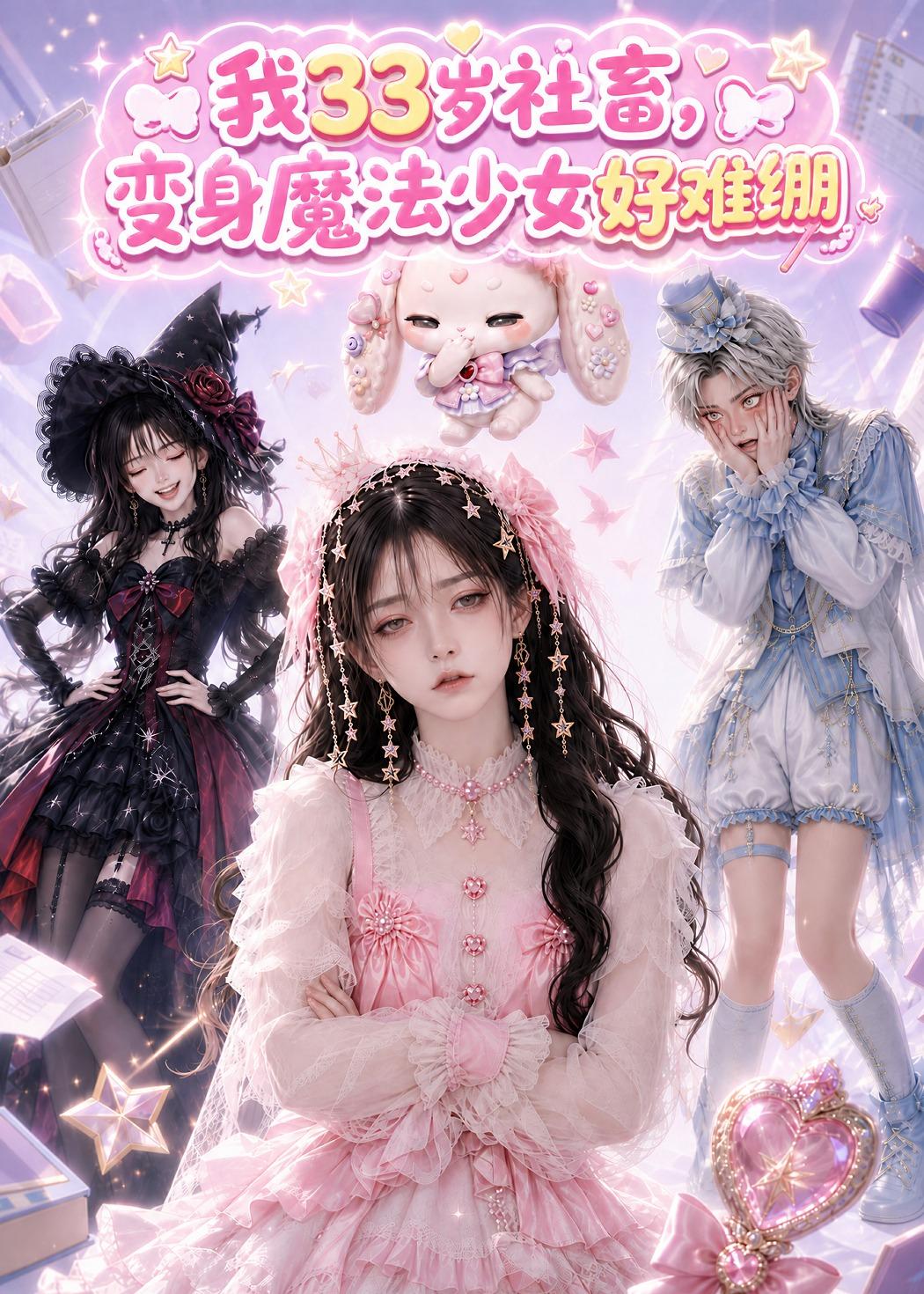 我33岁社畜变身魔法少女好难绷(4K)