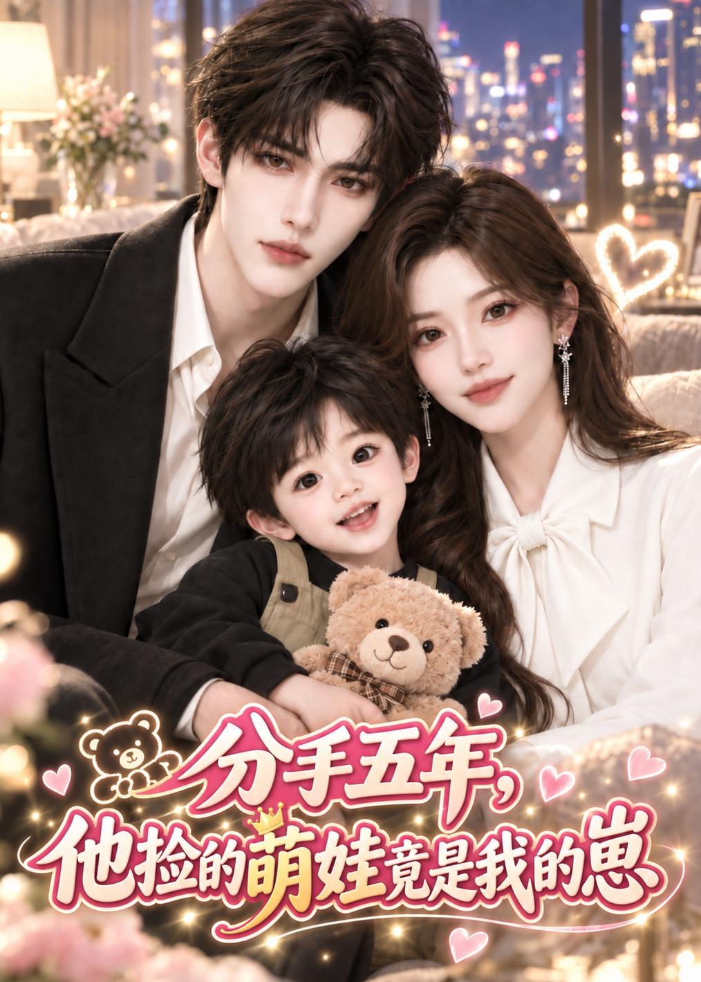 分手五年他捡的萌娃竟是我的崽（1080）