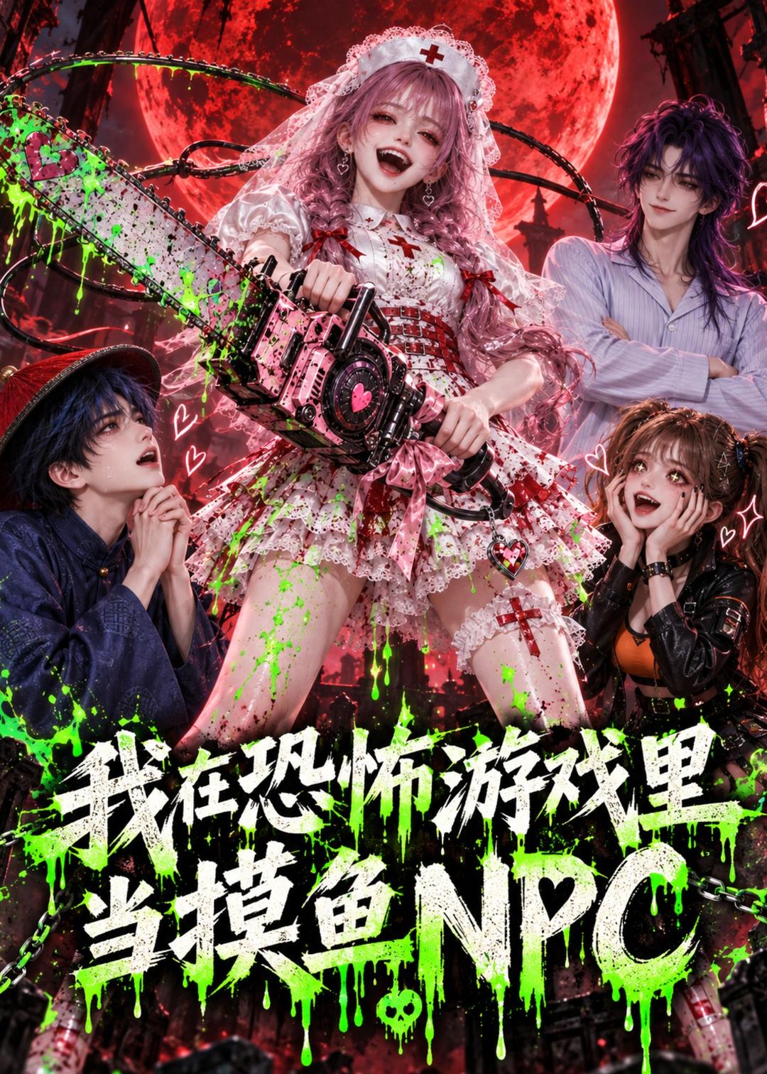 我在恐怖游戏里当摸鱼npc(蓝光)