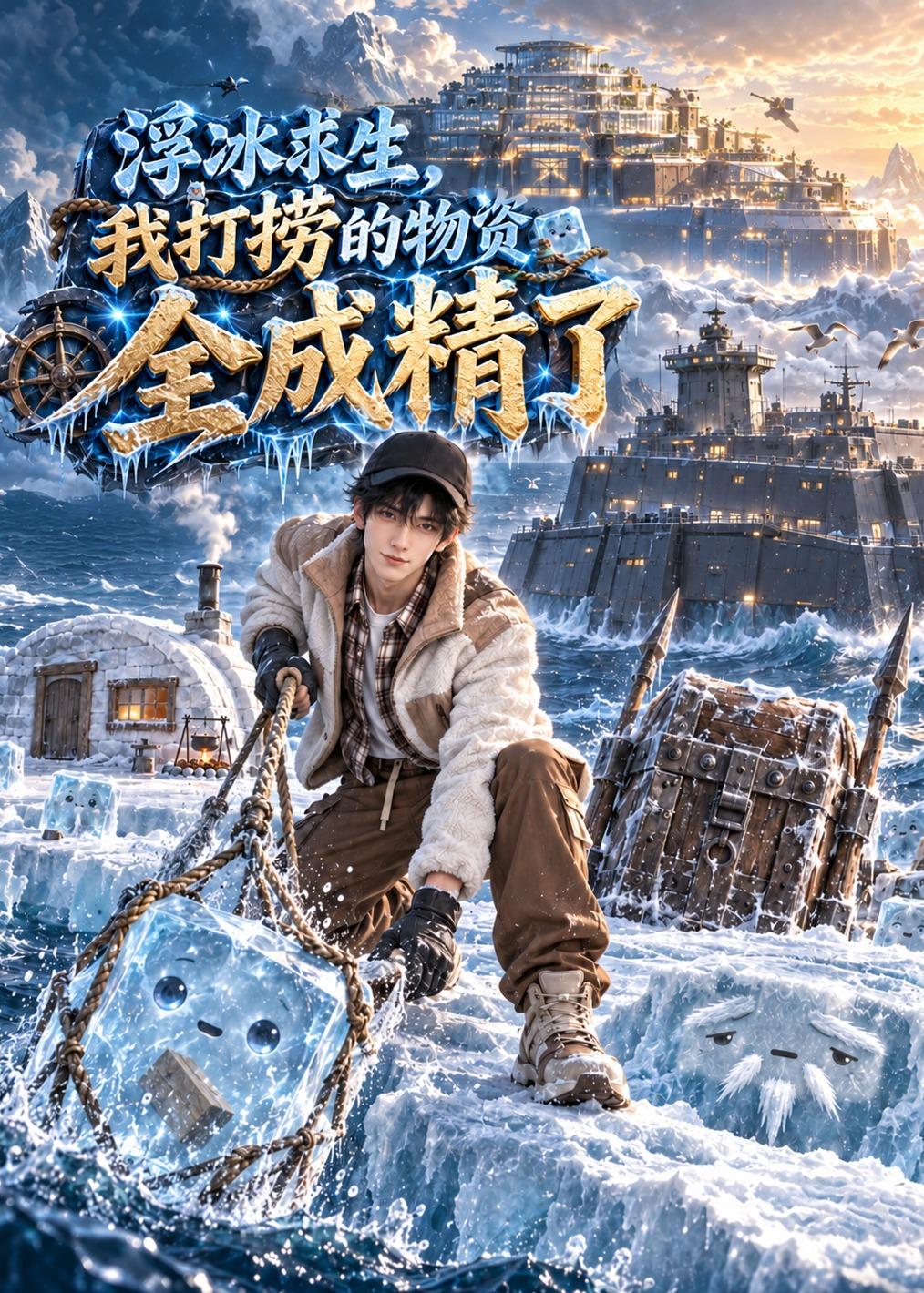 浮冰求生我打捞的物资全成精了（蓝光）