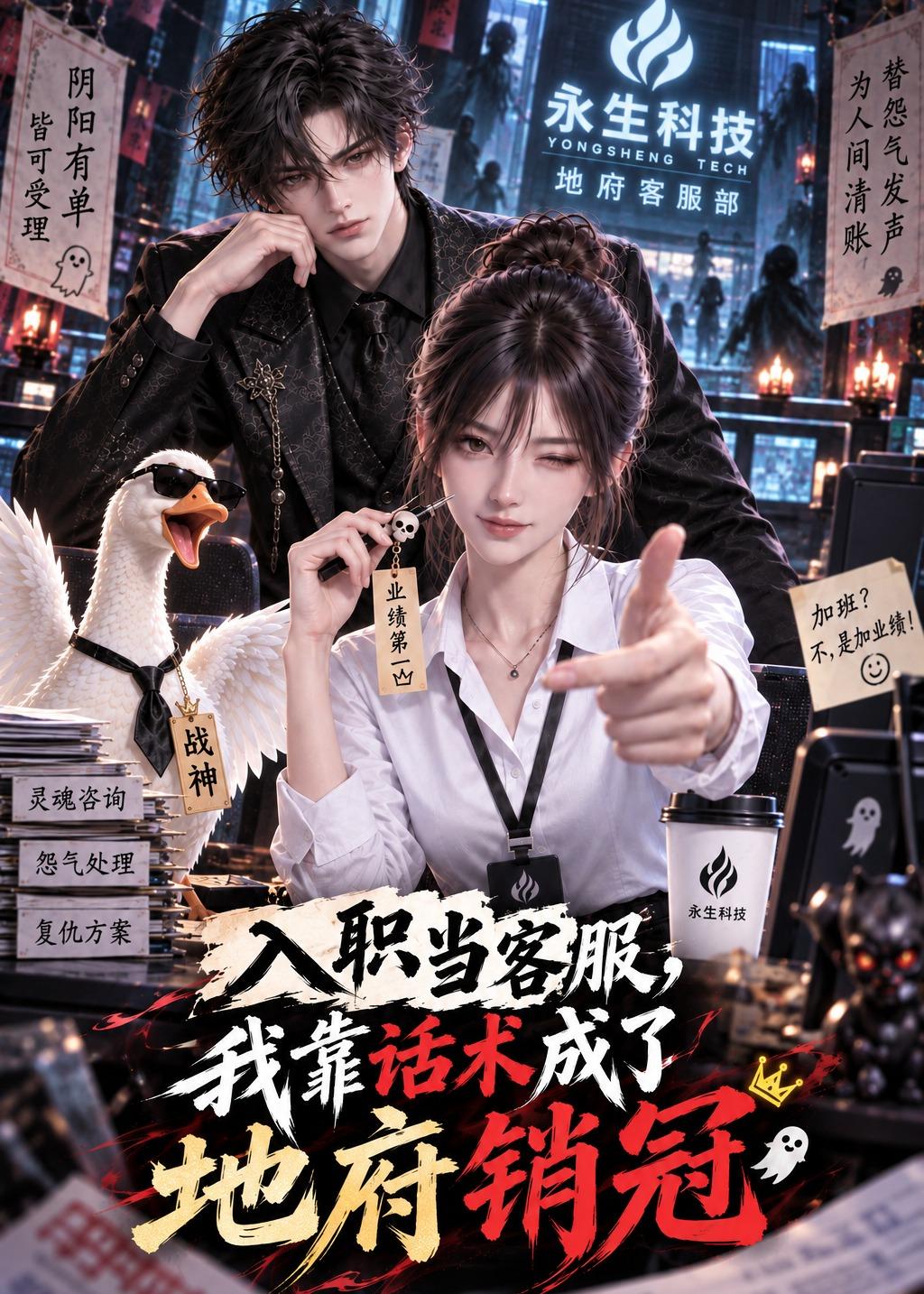 入职当客服我靠话术成了地府销冠(蓝光)