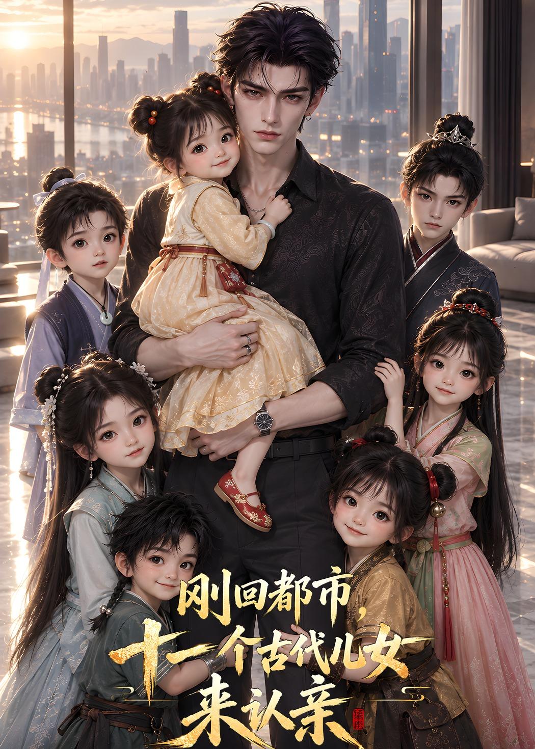 刚回都市十一个古代儿女来认亲（4K）