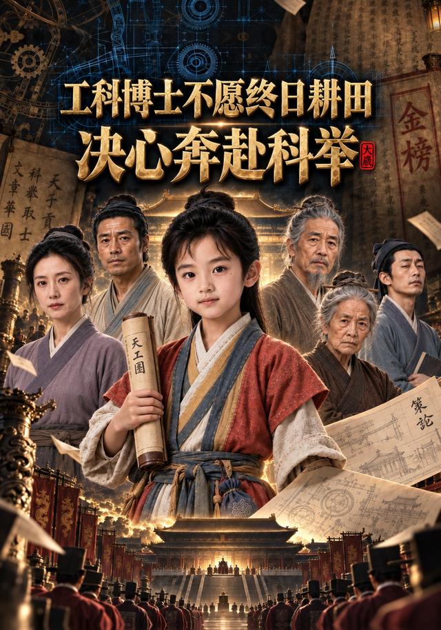 工科博士不愿终日耕田决心奔赴科举(1080)