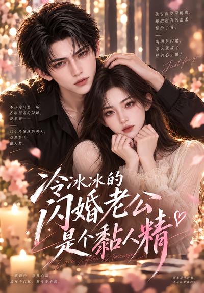 冷冰冰的闪婚老公是个黏人精（蓝光）