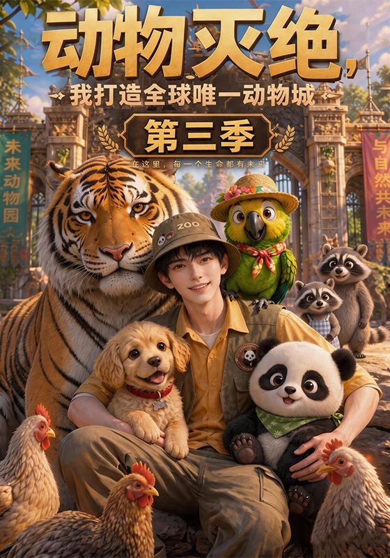 动物灭绝我打造全球唯一动物城第三季（蓝光）