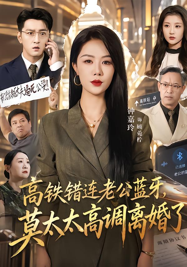 高铁错连老公蓝牙莫太太高调离婚了(4K)
